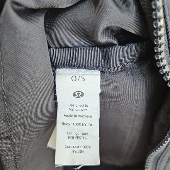 lululemon black New Crew Backpack 22L Logo FLAWED main image 7
